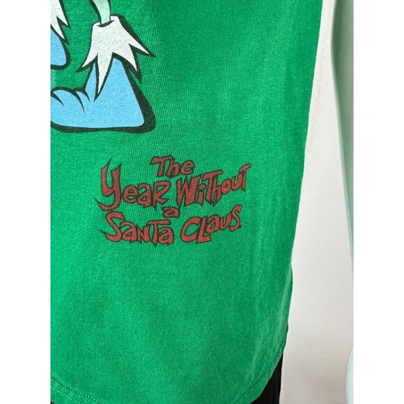 Delta Pro Weight "The Year Without A Santa Claus" Graphic Tee Shirt - M - 100% C - Picture 6 of 16